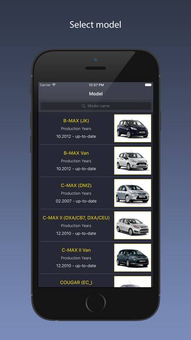 TechApp for Ford App skärmdump #1