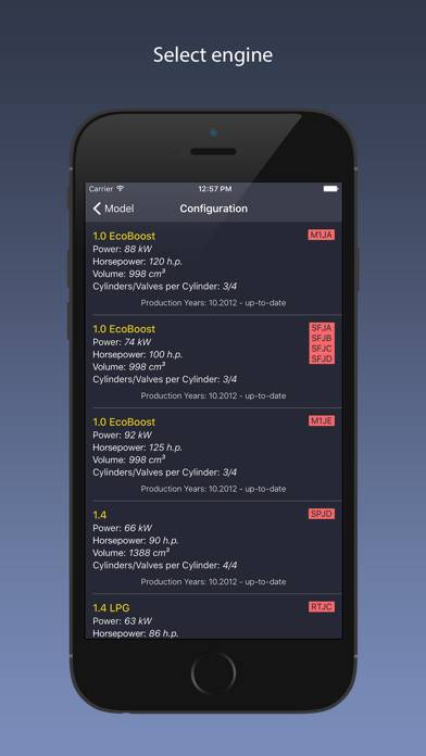 TechApp for Ford App skärmdump #2