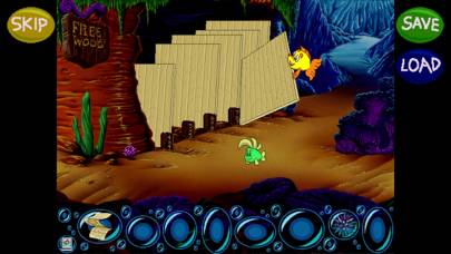 Freddi Fish 4 Hogfish Rustlers schermata del gioco