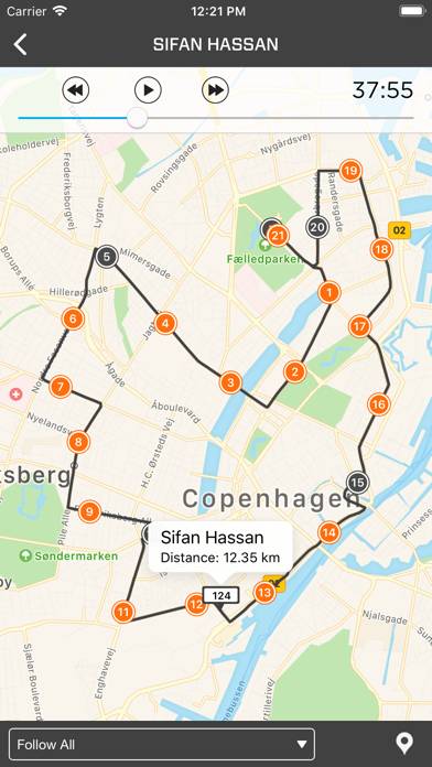 Copenhagen Half Marathon App skärmdump #4