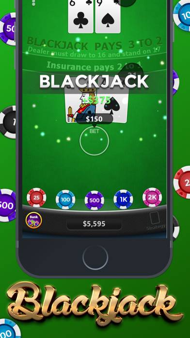 Blackjack 21! App skärmdump #1