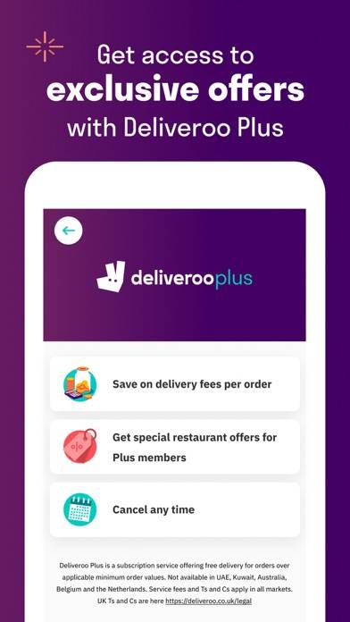 Deliveroo: Food Delivery App Capture d'écran de l'application #6