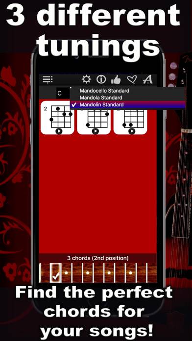 Mandolin Chords Compass App-Screenshot #2