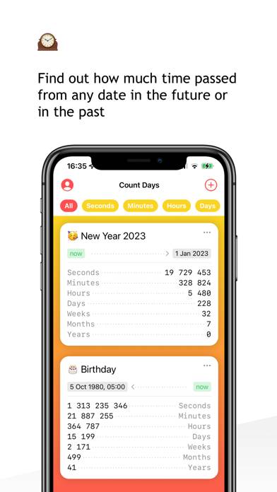Count Days Captura de pantalla de la aplicación #1