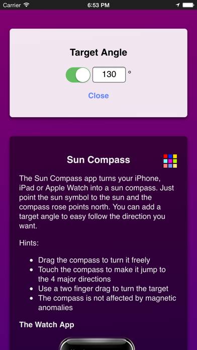 Sun Compass App App-Screenshot #2