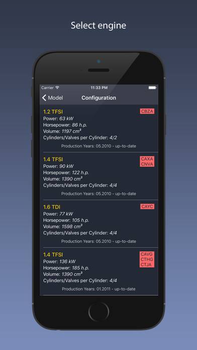 TechApp for Audi Uygulama ekran görüntüsü #2