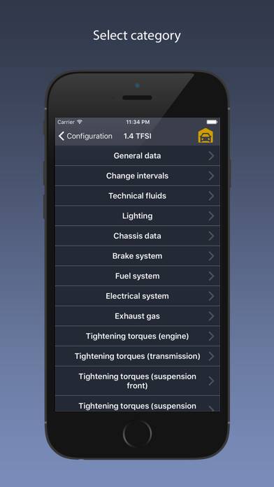 TechApp for Audi Captura de pantalla de la aplicación #3