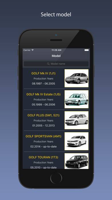TechApp for Volkswagen App skärmdump #1