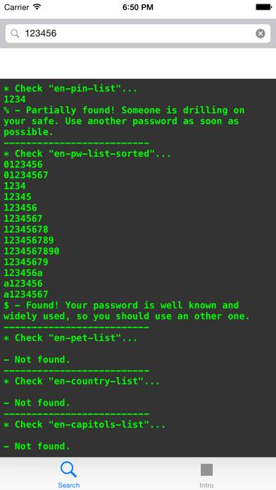 Checker007 Password Checker Capture d'écran de l'application #1