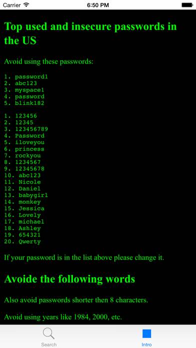Checker007 Password Checker Capture d'écran de l'application #2