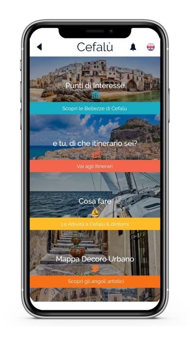 Città di Cefalù immagine dello schermo