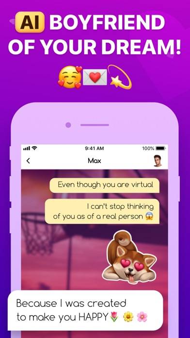 My Virtual Boyfriend Talk App screenshot #1