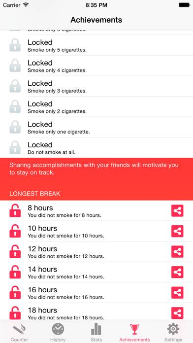Cigarette Counter App-Screenshot #4