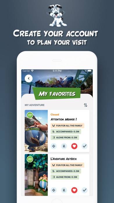 Parc Astérix pour iPhone App screenshot #2