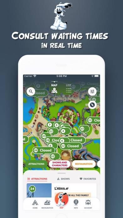 Parc Astérix pour iPhone App screenshot #3