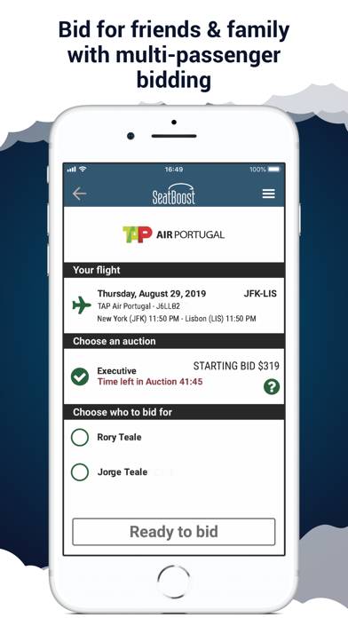 SeatBoost App-Screenshot #3