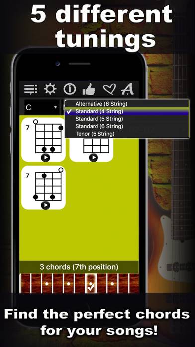 Bass Chords Compass App screenshot #2
