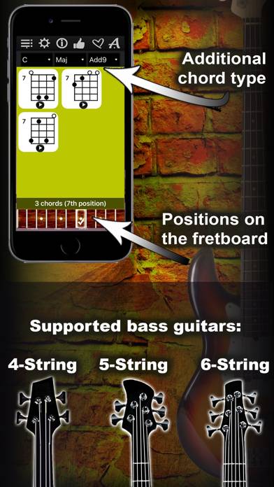 Bass Chords Compass Capture d'écran de l'application #4