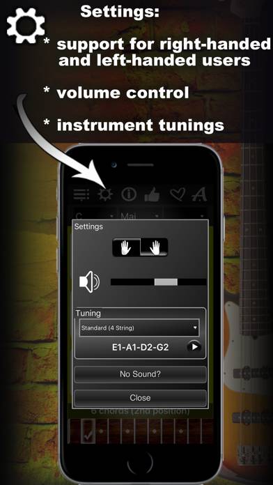 Bass Chords Compass Capture d'écran de l'application #5