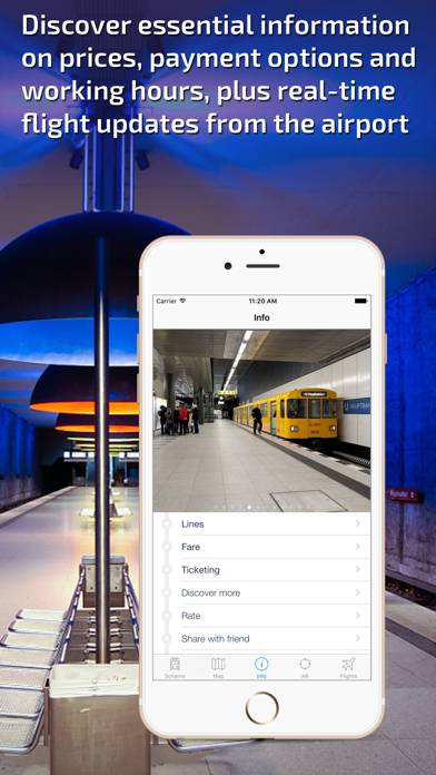 Berlin U-Bahn Guide and Route Planner Скриншот приложения #5