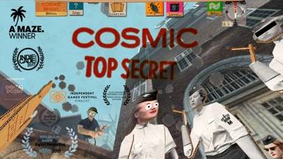 Cosmic Top Secret Game Captura de pantalla de la aplicación #1