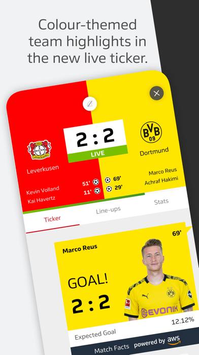 Bundesliga Official App App screenshot