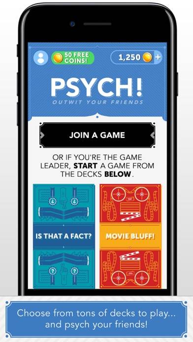 Psych! Outwit Your Friends Captura de pantalla de la aplicación #3