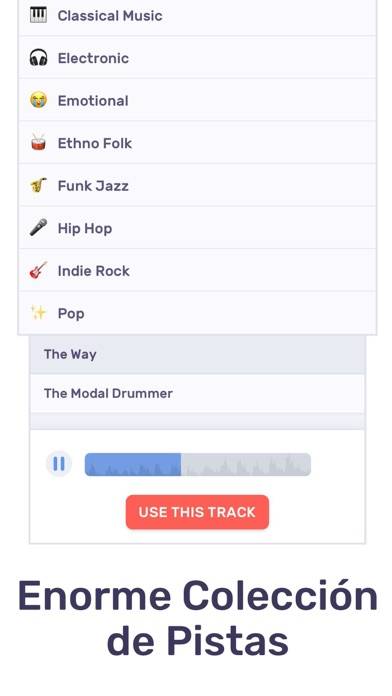 Video Maker with Music Editor Captura de pantalla de la aplicación #3