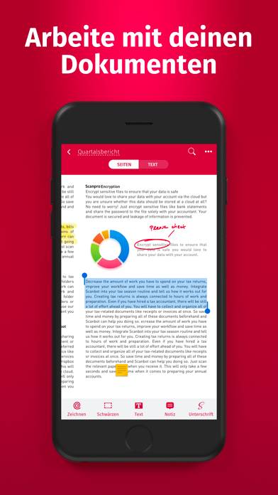 Pro Dokumentenscanner App-Screenshot
