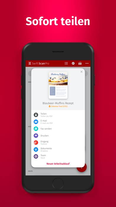 Pro Dokumentenscanner App-Screenshot