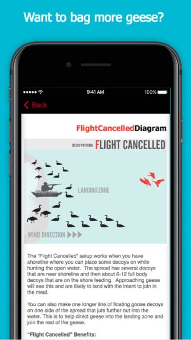 Goose Hunting Diagrams App screenshot #1