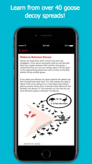 Goose Hunting Diagrams App screenshot #2