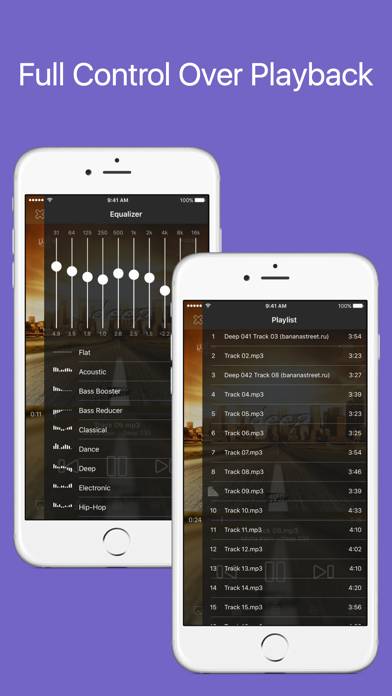 Music Player Pro Captura de pantalla de la aplicación #3