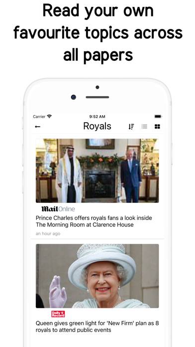 UK News Latest - Newsstand UK immagine dello schermo
