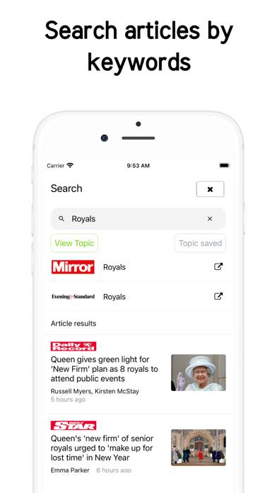 UK News Latest App screenshot