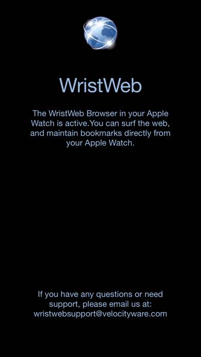 WristWeb Capture d'écran de l'application #1