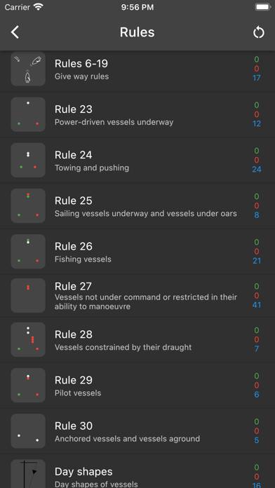 COLREG 72: safety at sea App screenshot #2