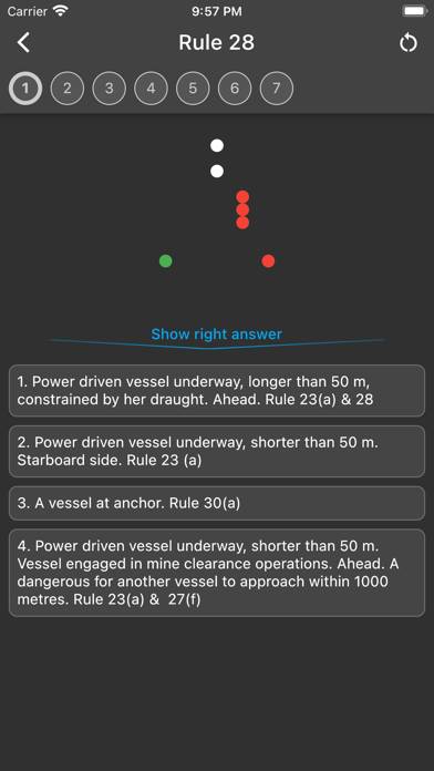 COLREG 72: safety at sea Captura de pantalla de la aplicación #5
