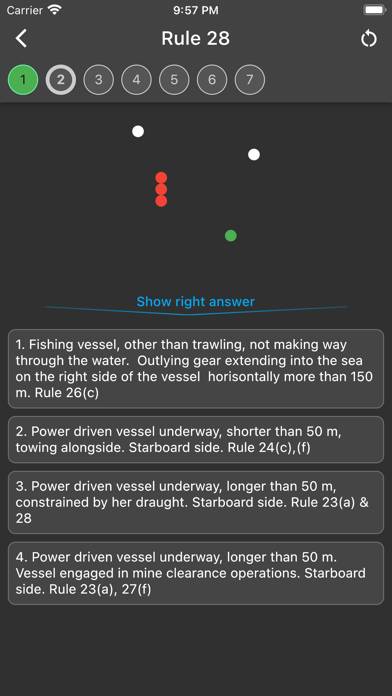 COLREG 72: safety at sea App screenshot #6