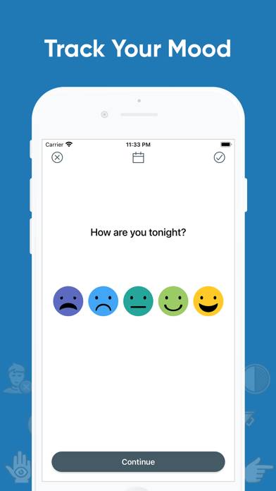 Clarity: CBT Self Help Journal App screenshot