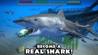 Ultimate Shark Simulator Captura de pantalla de la aplicación #1