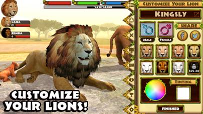 Ultimate Lion Simulator App skärmdump #5