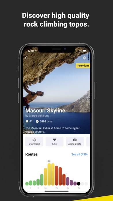 Rock Climbing Guide | 27 Crags Schermata dell'app #1