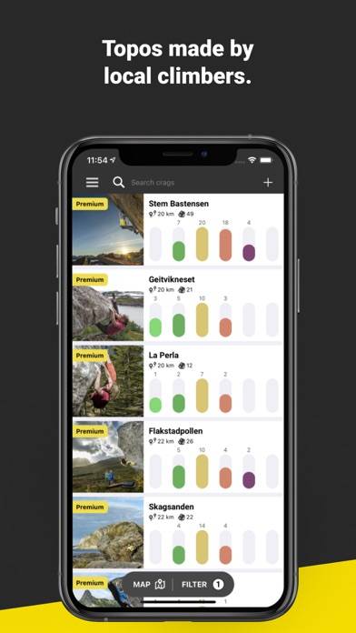 Rock Climbing Guide | 27 Crags Schermata dell'app #2