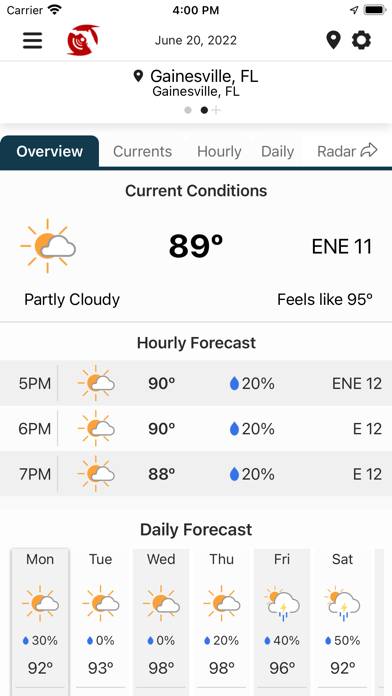 Florida Storms App screenshot #2