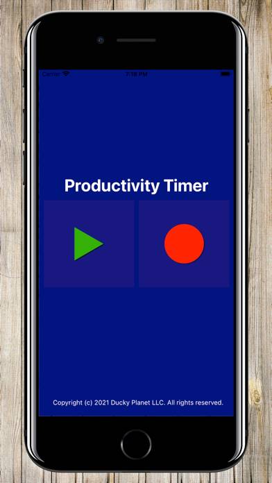 Productivity Timer App skärmdump