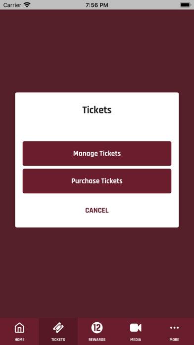 12th Man Mobile App screenshot