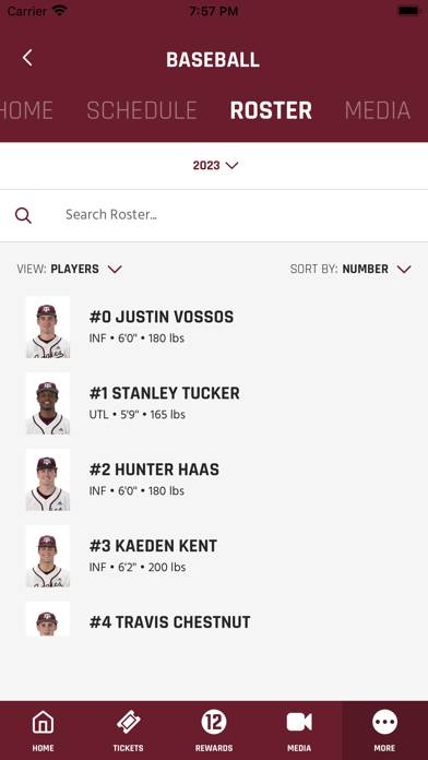 12th Man Mobile App screenshot