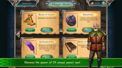 Avalon Legends Solitaire 2 (F) schermata del gioco
