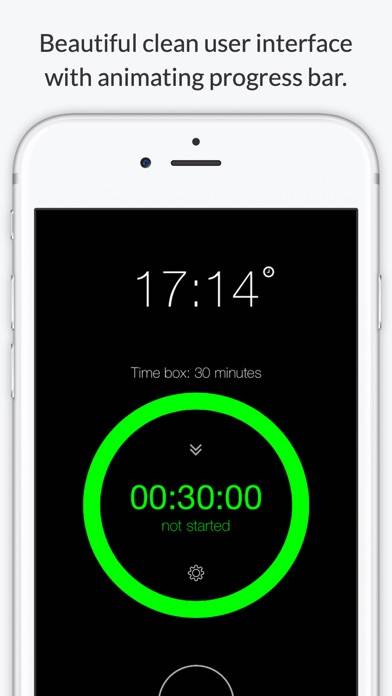 TimeBoxing Captura de pantalla de la aplicación #1